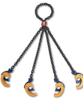 Heavy Duty Chain Drum Lifter With Rock Solid Grab Hooks For Forklifts And Self Locking 2 Ton Sling for 55 Gal barrels.