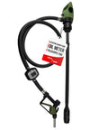 No Sweat Electric Drum Pump For 55 Gallon Drums With 110V Plug And 7.1 Gpm Flow Rate showing oil meter and telescopic tube.