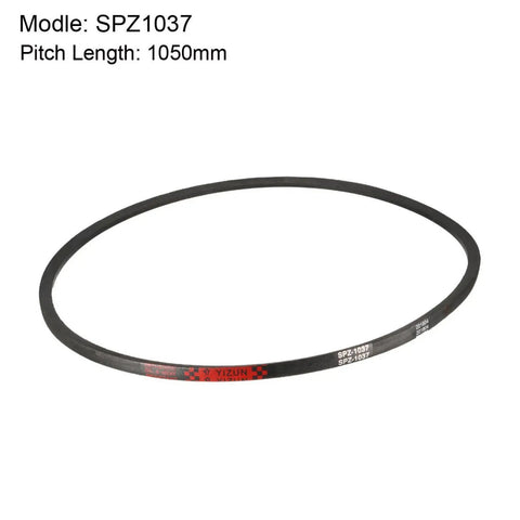 SPZ1037 Drive V Belt 1037MM Pitch Length Industrial Rubber Transmission Belt smooth rubber construction for machinery use