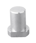 Heavy Duty Stainless Steel Workbench Peg Brake Stops Clamp for Woodworking Dogs, Non Slip Pad for 19mm 20mm Holes