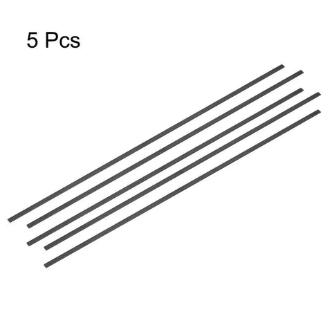 Five Carbon Fiber Strips 1 x 3 mm 600 mm Pultruded 5 Pack for Kites and RC Airplanes Ultra Lightweight Yet Super Strong Beams