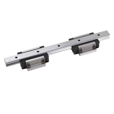 HGW20CC 300mm Linear Guide Rail With Premium Bearing Steel For Rock Solid Ultra Smooth Sliding And Micron Level Precision High Precision CNC Machine Automation Equipment For Industrial Robotics Components, with two blocks