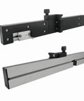 Dead On Precision Miter Gauge With Knockout Heavy Duty Aluminum Fence And Smooth Sliding Flip Stop For Table Saw And Router Assembly 450mm tenon fence and adjustable sliding latch