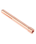 One Eighth Inch 10N25 TIG Collet Tips Pack, single copper tip for WP17 WP18 WP26 torch, 3.2 mm heavy duty copper