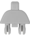 Gray Interior Sun Visor Clip Bracket Pack For Audi A6 A7 A8 S6 S7 S8 And VW Passat Polo 2006 To 2019 Two Pack Replacement Mounts