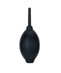 Soft and Elastic Nozzle Air Blower Cleaner For Cameras And Gadgets, black silicone with long nozzle, isolated on white background.