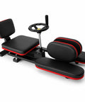 Heavy Duty Anti Rust Steel Leg Stretcher Machine featuring tool free quick assembly, solid frame for 300 lbs, ideal for deep stretch sessions.