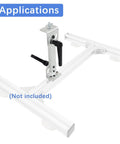 Beefy Heavy Duty Bracket Column Stand Kit for Reciprocating Linear Actuator with steel frame and M8 M6 mounting applications