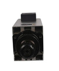 Heavy Duty 12KW Air Cooled Spindle Motor front view with black connector, designed for CNC routing and precision cutting.