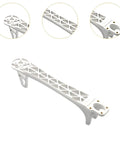 White nylon arm from 4 Piece Quadcopter Frame Kit With Nylon Construction, Easy Install, Durable Drone Frame Arms For DIY Projects