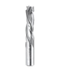 Solid Carbide Compression Spiral End Mill For CNC 3 Flute Half Inch Diameter Cutting Length One And Five Eighths Inches Shank