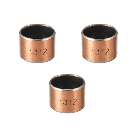 Premium Oilless Sleeve Bearings 10 Pack Self Lubricating Plain Bushings, 14mm diameter, bronze bushings for smooth operation.