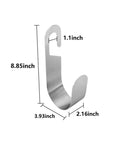 Heavy Duty Metal Garden Hose Holder Hanging Hose Rack And Stand For Outdoor Yard And Garage Durable Water Hose Storage Organizer