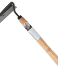 Workhorse Weeding Sickle For Precision Weed Removal In The Yard Durable Japanese Made Nejiri Gama Style Tool with wooden handle