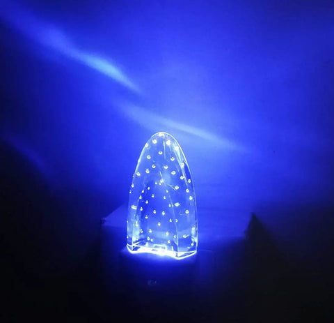 Multicolor LED Night Light Set 4 Pack With Bubble Pattern And Dusk To Dawn Sensor Rotating Eight Colors Plug In Night Light