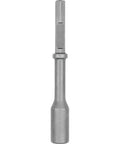 Ground Rod Driver For Demolition Hammers, 1-1/8 Inch Hex Shank, Heavy Duty Hardened Steel Body For Chiseling And Chipping Concrete Prep, Durable Demolition Tool Compatible With DW5964