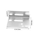 Heavy Duty Track Jamb Bracket For Sliding Doors Steel Construction With Easy Install Built Tough Durable Hardware dimensions