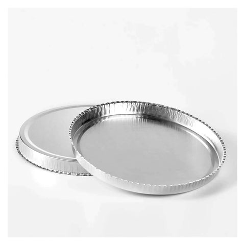 Disposable Laboratory Weighing Pan For Moisture Analysis Aluminum Foil Sample Pan 90mm Diameter 50 Pcs Per Box