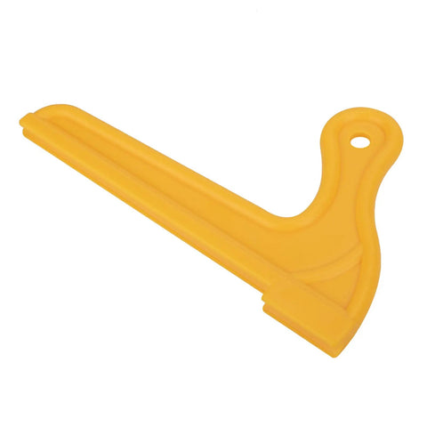 Keep Those Digits Safe Job Ready V Shaped Groove Abs Push Sticks 2 Pack Table Saw Router Jointer Shaper Tools Ergonomic Grip in yellow plastic