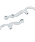 One And Three Quarter Inch Dropped Steering Arms For Ford 1934 Model T Style And 1937 To 1948 Ford Spindles Zinc Plated Forged Steel For Four Inch Drop Axles And Four Bar Or Harpin Radius Rod Suspension, pair