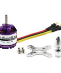 D2830 Brushless Motor For RC Multicopter Drone Helicopter And Airplane With 28x30mm Frame KV Options 750KV 850KV 1000KV 1300KV Pull 866g 930g Color Purple Powerful Propulsion For Stable Thrust Quick Response And Smooth Flight Performance.