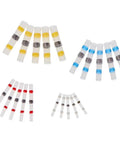 Top Tier 300 Pcs Waterproof Heat Shrink Tube Solder Seal Sleeves Insulated Electrical Connectors Kits With Wire Butt Terminals And Handy Storage Box For Every Electrical Fix You Gonna Crank Out This Season. assorted solder seal sleeves in red, blue, yellow and white