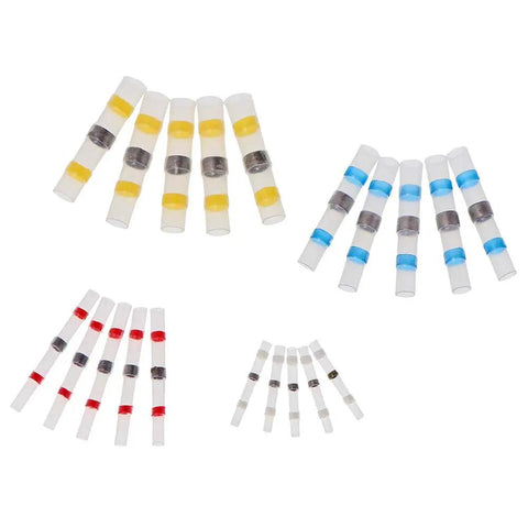 Super Cool 300 Piece Waterproof Heat Shrink Tube Set With Solder Seal Wire Terminals And Electrical Insulated Connectors For All Your Tough Repair Jobs In A Neat Storage Box Keep Your Gear Ready To Go, assorted solder seal connectors