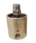 1/8 Inch 360 Degree Rotating Joint Brass Universal Connector For Water Air And Oil Lines No Fuss No Leak Right Thread Union High Flow Rotary Connector Featuring Dual Precision Bearings For Smooth Operation, brass swivel joint
