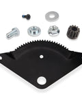 Steering Gear Rebuild Kit With Hardware For Craftsman AYP Poulan Weedeater Lawn Mowers Includes Sector Gear Plate Pinion Gear