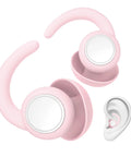 Ultra Comfy Noise Canceling Ear Plugs For Sleep And Travel Reusable Silicone Ear Plugs For Sleeping Snoring Concerts And Swimming Up To 30 DB NRR