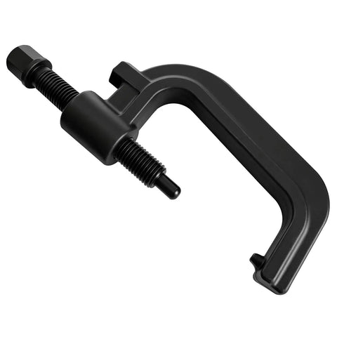 Heavy Duty Drop Forged Torsion Bar Unloading Tool Built For Tough Trucks With Massive Chassis, black cast iron design for suspension work.