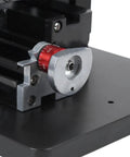 FTVOGUE 60W Metal Drilling Machine High Drill Press Bench Stand With Compact Platform showing adjustable chuck on steel base.