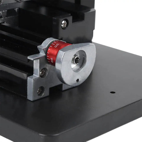FTVOGUE 60W Metal Drilling Machine High Drill Press Bench Stand With Compact Platform showing adjustable chuck on steel base.