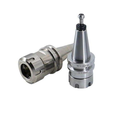 Bulletproof BT30 ISO30 Dynamic Balance Tool Holder With ER16 ER20 ER25 ER32 Nuts For CNC Milling Centers displayed at an angle.