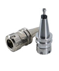 Rock Solid Bt30 Cnc Tool Holder With Dynamic Balancing And Ultra Tight Runout For ATC Spindle compatible with ER25, showing high precision design.