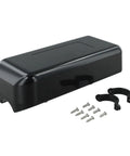 Heavy Duty ABS Plastic Electric Bike Controller Box Keeps Your Ride Tight For 1000 To 1500 Watt Ebike Motor Setups With Included Nuts And Fasteners, black enclosure with mounting screws.