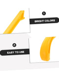 Two Piece Woodworking Safety Push Stick Set Yellow And Red Gripper Blocks showing bright colors and easy to use features