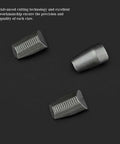 Three Piece Special Claw Set For Pneumatic And Hydraulic Rivet Guns Durable Replacement Riveter Claws in gray alloy steel