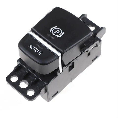 Slick Electric Parking Brake Actuator Switch For Bmw 5 Series G30 G31, black control switch with buttons, plug and play design.