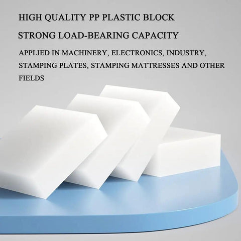 Top Shelf PP Support Pads And Heavy Duty Anti Vibration Shim Plates For Machine Leveling With Reusable Durability and Rock Solid Build For Garage Setups and Quick Fixes That Ensure No Hassle Alignment Every Single Day on a blue surface.