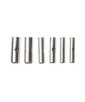 Solid 150 Pack Of Wire Ferrule Butt Connectors For Crimping Cables With Insulated Electrical Terminals Perfect Wiring Kit For Heavy Car Audio And Home Projects Made For Fast Installation, six metal ferrule connectors