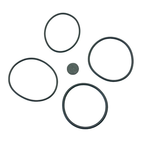 O-rings set for Beefy Sea Water Pump Impeller Kit For Volvo Penta And OMC Marine Engines with 12 Blade Spline Drive