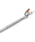 HA322 Hedge Trimmer Blade Attachment, 21 Inch Dual Sided Blade For Gas Trimmers And 330iK Combi Switch, steel blade close-up view
