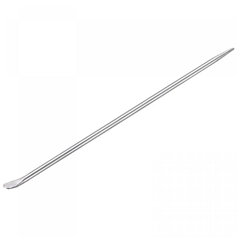 Heavy Duty 32 Inch Aligning Pry Bar Round Crowbar Sleeve Bar For Prying And Aligning Machinery 0.6 Inch Rod Diameter Chrome Plated Steel Tool