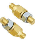 Snag These Heavy Duty 2 Pack Car Side Post Battery Terminal Brass Studs With Universal 3/8 Inch 16 Threads For Quick Garage Swaps And Foolproof Charging Hooks That Hold Tight.