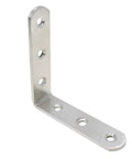 Badass Heavy Duty 304 Stainless Steel L Brackets 3 X 3 Inch corner brace showing mounting holes for furniture support.
