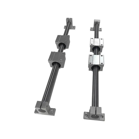 All In One Ball Screw Kit With 12mm And 16mm Linear Shafts SCS12UU SCS16UU Bearings SK12 SK16 Linear Blocks SFU1605 Ball Screw BKBF12 850mm Length For Smooth Quiet Precise Motion Performance Ready, linear rail kit