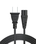 Three Foot Two Prong AC Power Cord For Boombox 3 And Boombox 4 Portable Speakers Replacement Cable UL RoHS Certified IEC 60320 C7 To NEMA 1 15P