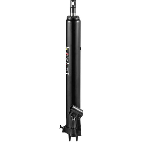 VEVOR hydraulic long ram jack with clevis base, black steel cylinder and bottom fork mount