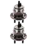 Rear Wheel Hub Bearing Assembly For Ford Focus 2012 To 2018 With ABS 5-Lug 2-Piece Replacement, OE Numbers 512466